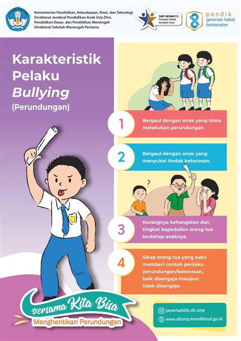 poster stop bullying di sekolah