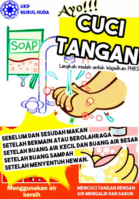 poster tentang cuci tangan