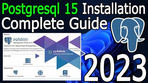 postgresql und windows