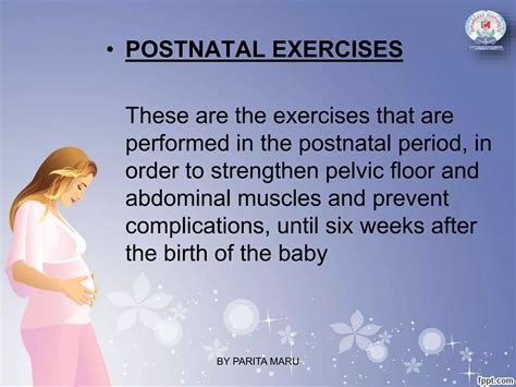 Postnatal Exercise Ppt