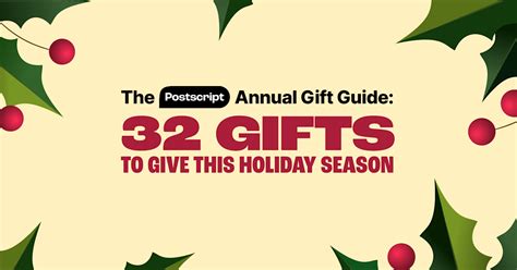 Postscript Give The Gift Of Love This Christmas W