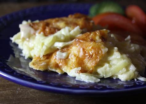 potatisgratäng riven potatis
