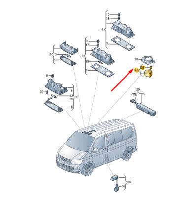 potentiometer vw transporter