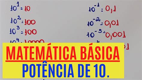 Potência De Base 10