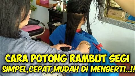 POTONG RAMBUT SEGI LAYER - POTONG RAMBUT SEGI LAYER OVAL 3 TINGKAT