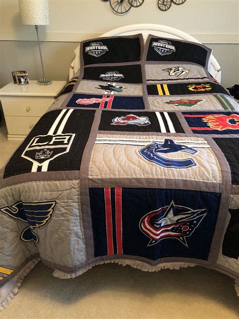 pottery barn nhl bedding for sale eBay