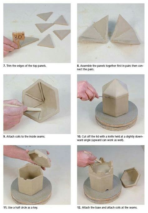 Read Pottery Templates On Paper 
