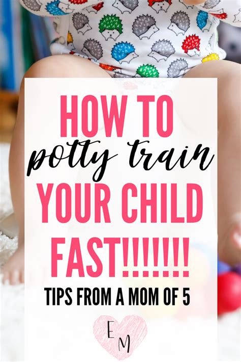 potty training in one week