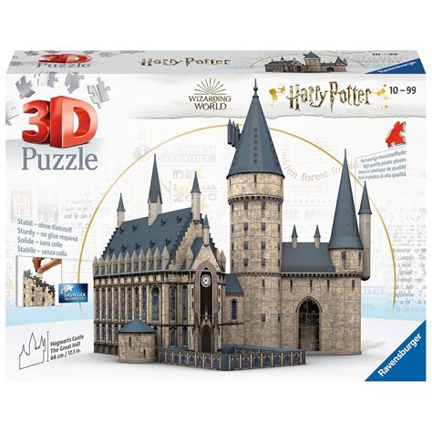 Poudlard Plan 3d   Harry Potter Puzzle 3d Château De Poudlard Ravensburger - Poudlard Plan 3d