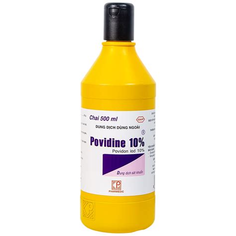 povidine | Povidine 10 gip st khun nga nhim