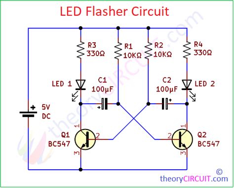power electronics applications flasher circuit