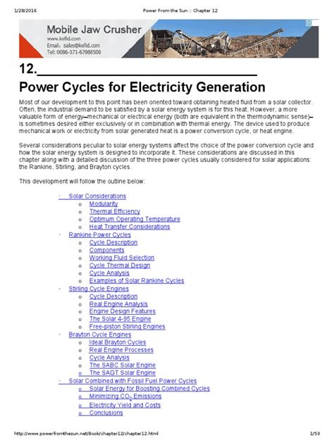 Power From The Sun Chapter 2