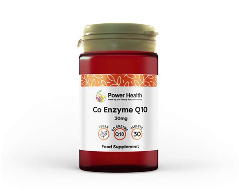 power of co enzyme q 10 health supplement that co