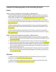 Power Phys Glucose