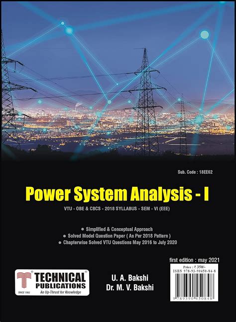 Power System Analysis Bakshi