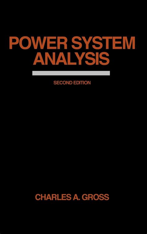 Power System Analysis Charles Gross Analogphotoday