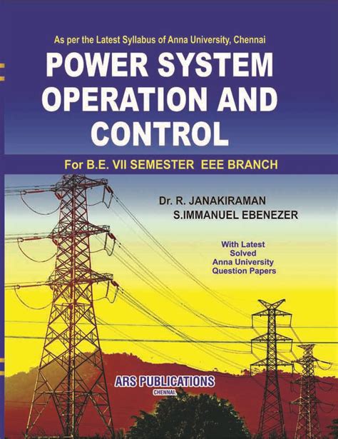 Power System Operation And Control Murty
