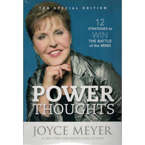 power thoughts by joyce meyer