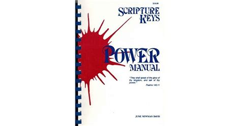 Read Online Power Manual June Newman Davis 