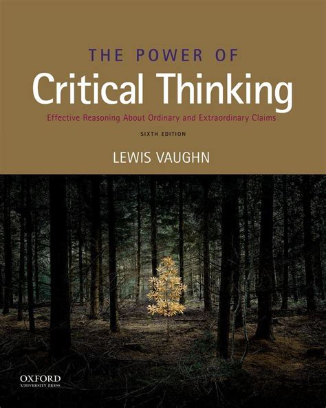 Download Power Of Critical Thinking By Lewis Vaughn 