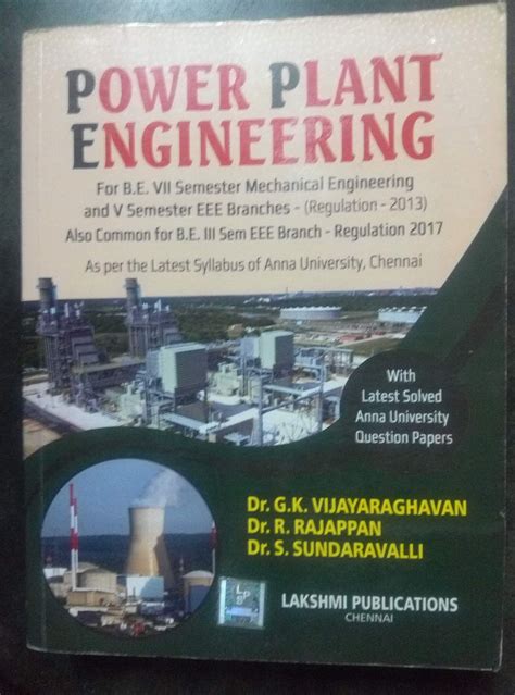Full Download Power Plant Engineering Book By Vijayaraghavan 