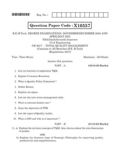 Download Power Quality Engineering Anna University Question Paper 