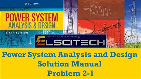 Download Power System Analysis Design Fifth Edition Solution Manual 