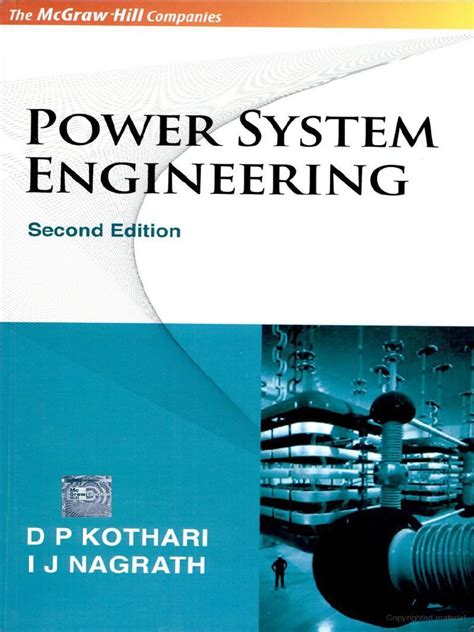 Full Download Power Systems Nagrath Kothari 4Th Edition File Type Pdf 