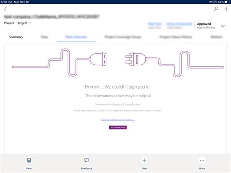 powerapps - embedded canvas app + Issue with patch not …