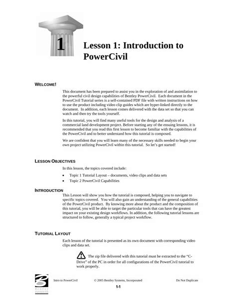 Full Download Powercivil Training Guide Pdf Wordpress 