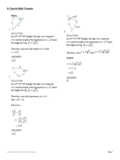 Download Powered By Cognero Geometry Answers Pdf 