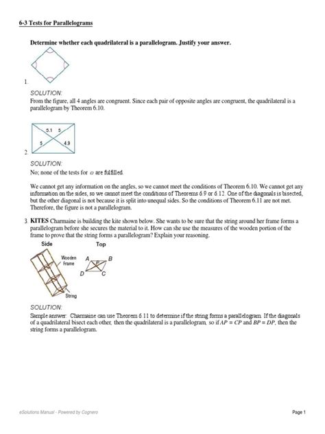 Download Powered By Cognero Geometry Answers Pdf 