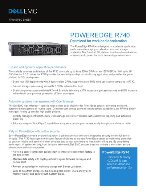 poweredger740specsheet