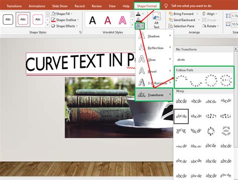 Powerpoint Curve Text