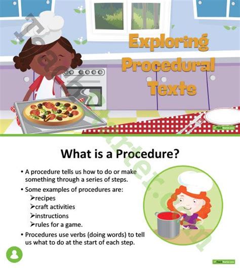 Download Powerpoint About Procedural Text For Third Graders 