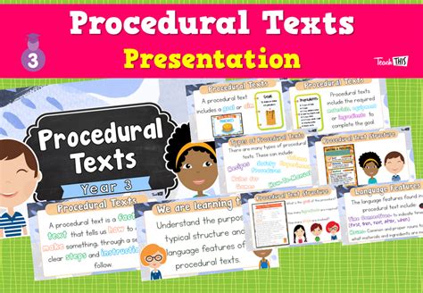 Download Powerpoint About Procedural Text For Third Graders 