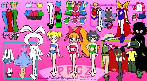 Powerpuff Girls Z Dress Up