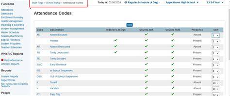 powerschool attendance with barcode scanning