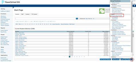 powerschool custom report templates student withdrawal form