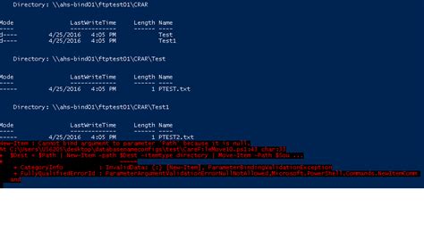 powershell - Cannot bind argument to parameter