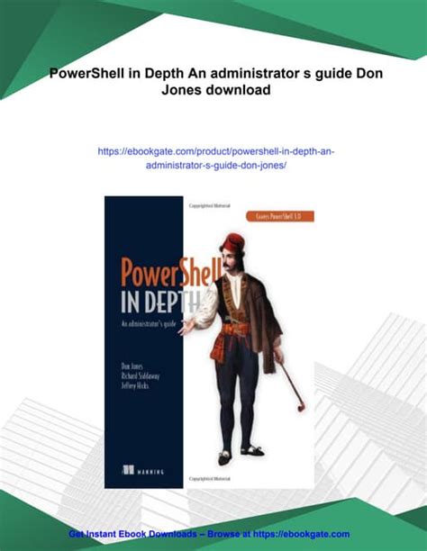 powershell in depth
