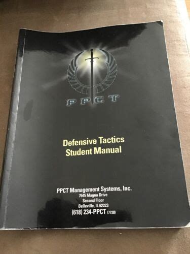 Full Download Ppct Defensive Tactics Instructor Manual 