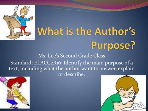 Ppt Author S Purpose Powerpoint 5th Grade - Author's Purpose Powerpoint 5th Grade