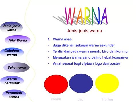 Ppt Jenis Jenis Warna Powerpoint Presentation Free Download Jenis Warna Ungu - Jenis Warna Ungu