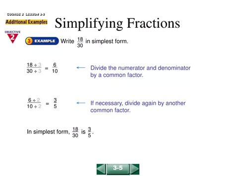Ppt Ndash Simplifying Fractions Powerpoint Presentation Reducing Fractions Powerpoint - Reducing Fractions Powerpoint