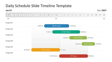 Ppt Schedule Template