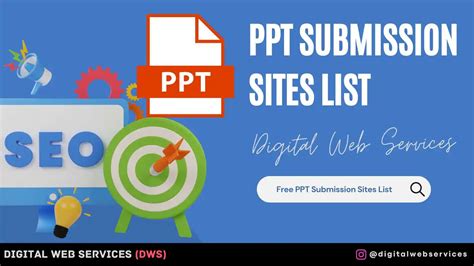 Ppt Submission Sites