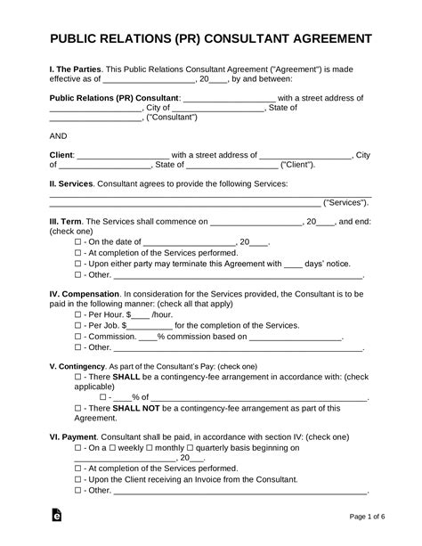 pr sample contract pdf