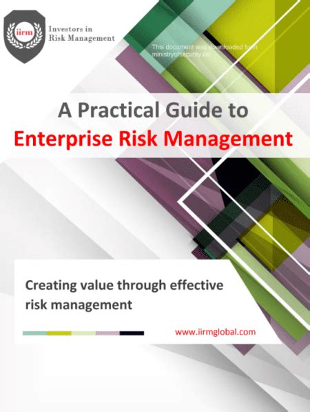 Practical Enterprise Risk Management How To Optimize Business Strategies Through Managed Risk Taking