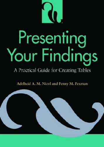 Practical Guide For Creating Tables
